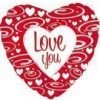 Globo corazon Love you 214018
