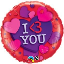40413 Globo de 18"  I love you